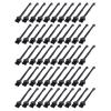 50Pcs Brush Multifunctional Soft Bristle High Density Durable PP Handle Shaver Brush for Appliance Computer view 1