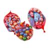 Chocolate Santa, Christmas Chocolate Snow Men And Balls In Nets - Individually Foiled Milk Choc Gift Pack - Novelty Stocking Fillers Kids Men Women - Secret Santa Gift - Pack Of 3 x 100g Each view 2