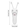 Cotton Thread Epilator, Facial Threading Hair Remover Electric Body Cotton Thread Epilator Leg Shaver White, Facial Threading Hair Removal view 2