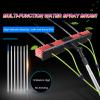 GwlThixion Water Fed Pole Kit, Window Cleaning Poles, 12FT-35FT Aluminum Outdoor Window Cleaner, Extendable Telescopic Pole Water Fed Brush Spray Washer for Window Glass 9.2M-55CM view 4