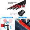 11M Telescopic Window Cleaning Rod - Extendable Aluminum Alloy Brush for Efficient Water-Bearing Cleaning, Perfect for High Reach Windows and Hard-to-Reach Areas view 3