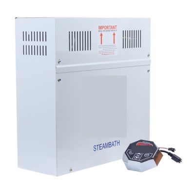 CSDASW 9KW Steam Generator For Shower Home Steam Machine, Sauna Equipment Sauna Bath SPA Steam Shower With Digital Controller
