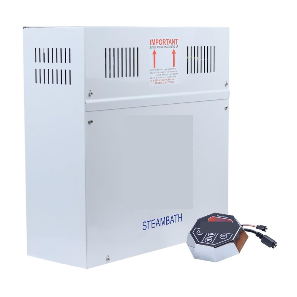 CSDASW 9KW Steam Generator For Shower Home Steam Machine, Sauna Equipment Sauna Bath SPA Steam Shower With Digital Controller