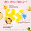 Feminine Probiotics Gummies for Women - Supports pH Balance, Gut Health & Immune System with Slippery Elm, Prebiotics & Lactobacillus Blend, Hawaiian Pineapple Flavor, Gluten-Free, 60 Gummies (2) view 2