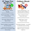 Sugar Free Hamper Biscuit Box Bundled With Sugar Free Cookies And No Sugar Shortbreads | A Suitable Diabetic Selection UK Gift Box view 3
