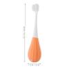 NOLITOY Soft Bristles Kids Toothbrush Cute Shape for Gentle Care of Teeth and Gums, Manual Toothbrush Made of Pp and TPR Materials, for Toddlers 2-5 Years Old view 3