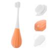 NOLITOY Soft Bristles Kids Toothbrush Cute Shape for Gentle Care of Teeth and Gums, Manual Toothbrush Made of Pp and TPR Materials, for Toddlers 2-5 Years Old view 4
