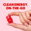 EHP Labs OxyShred Gummies - Pre Workout Gummies & Energy Chews with Caffeine (100mg) and L-Carnitine - Metabolism Support, All Natural Energy Boost - Strawberry Flavour - 40 Serves. view 4