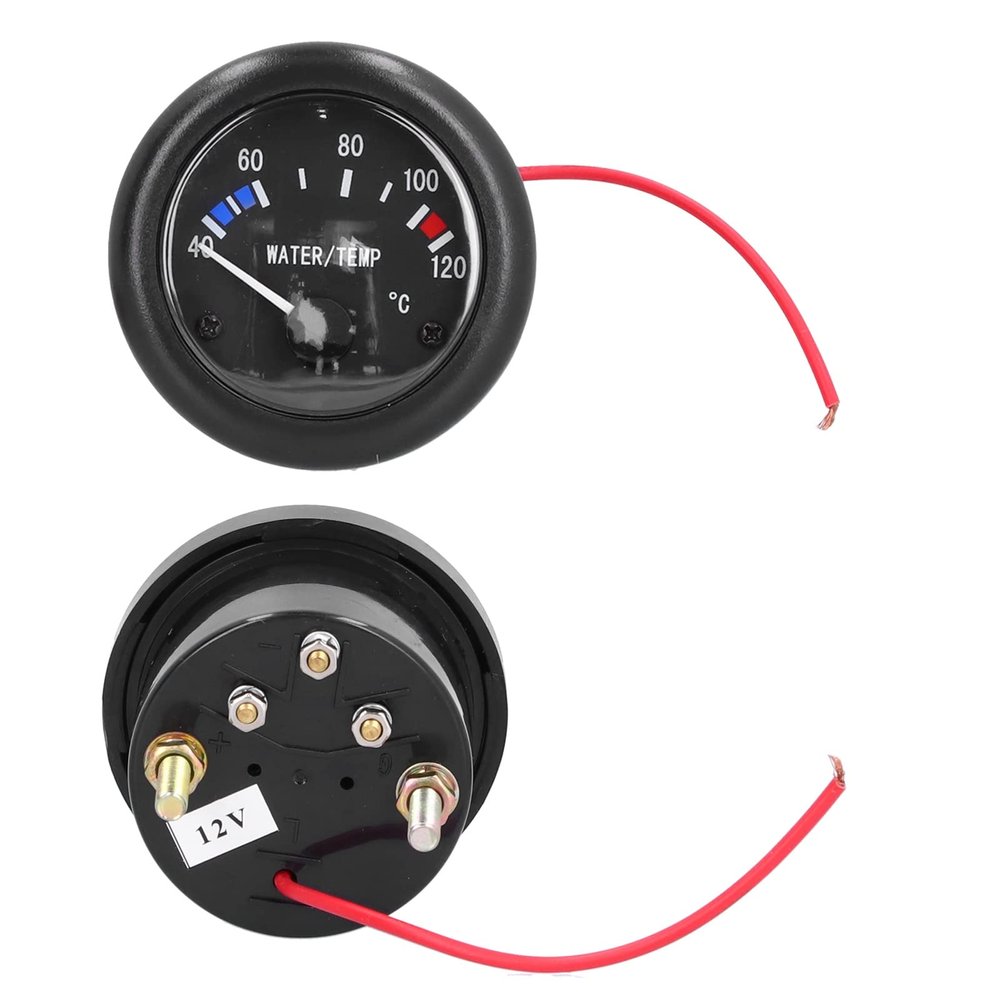 RASTKY Marine Water Temperature 40-120 with LED Backlight and Alarm Sensor Boat, Yacht, Auto, Truck, and Motorhome