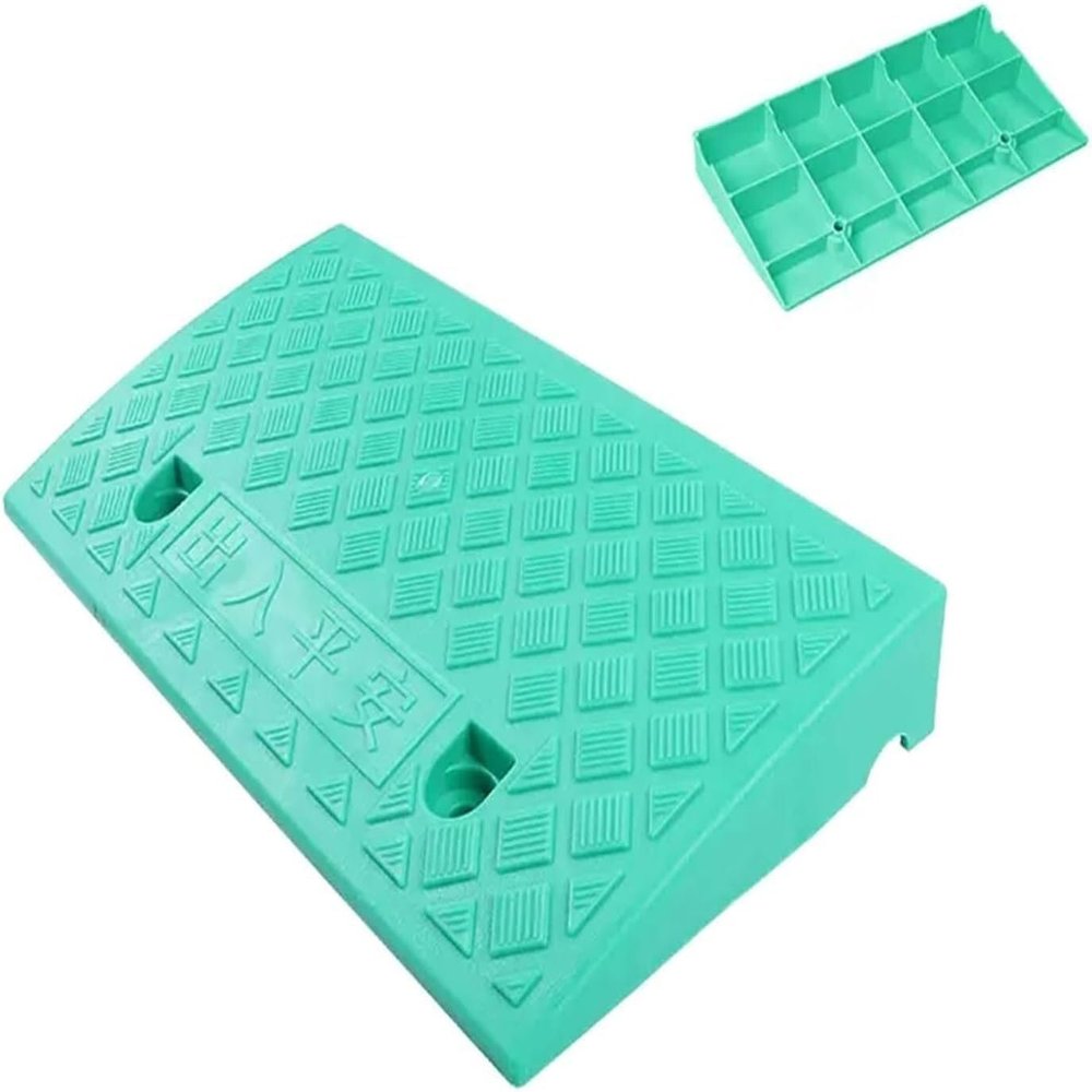 Plastic Kerb Ramps for Cars and Wheelchairs - Durable and Abrasion Resistant Hard Step Ramps