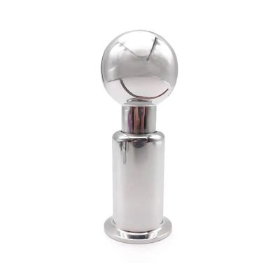2" Rotary Spray Ball CIP Tank Cleaner 360 Rotating Cleaning Head SS304 Tri Clamp Connection