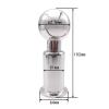 2" Rotary Spray Ball CIP Tank Cleaner 360 Rotating Cleaning Head SS304 Tri Clamp Connection view 2