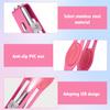 2-Pack LED Illuminated Tweezers, Premium Stainless Steel Slant Tip Facial Hair Remover with Light for Eyebrows & Eyelashes - Wide Grip Handle for Women & Men view 3