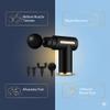 Massage Gun for Pain Relief- Back/Neck/Shoulder/Foot Relaxation-Deep Tissue Muscles Massager- Best Gift On Christmas for Men/Women/Him/her- 4-in-1 Detachable Heads - 6 Speeds (Black) view 4