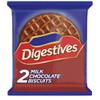 Bulk Buy Milk Chocolate Digestive Biscuit Packs Individually Wrapped Crunchy Wheat Biscuits - On-the-Go Snack, Tea & Coffee Break Treats (12, Milk Chocolate) view 3