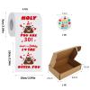 4PCS 30th Birthday Funny Toilet Rolls, Happy Prank Toilet Paper, Novelty Gag Gifts 30th Birthday Decoration Party Supplies, 3 Layers, with Birthday Badge 58mm, 30TH Birthday Gifts for Women Men view 2