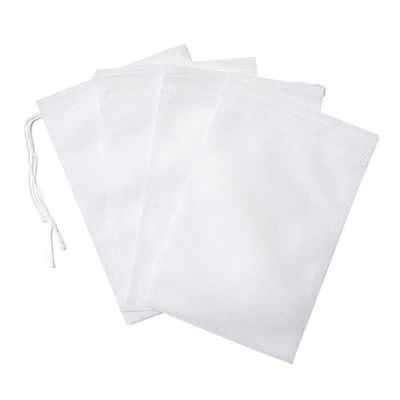 100 Disposable braised Tea Bags, Traditional Chinese Medicine Decoction Bags, Drawstring Non-Woven Filter Bags, slag Separation Bags