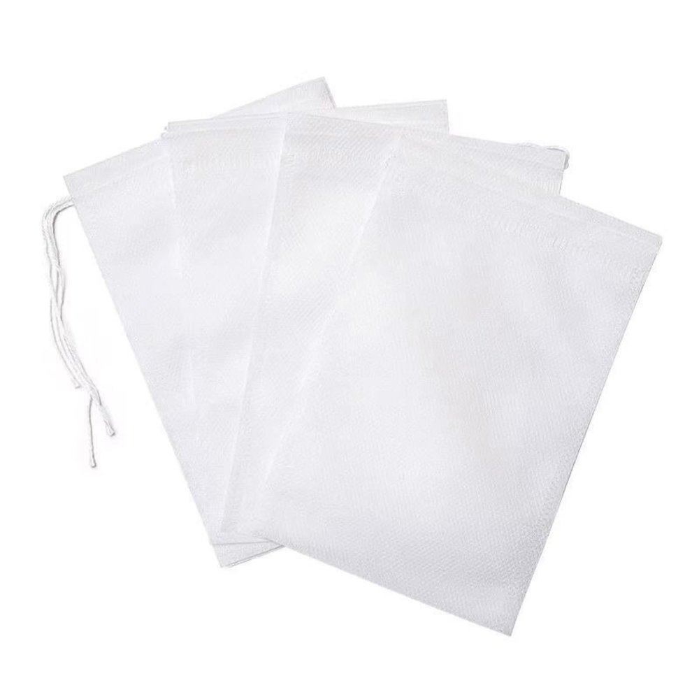100 Disposable braised Tea Bags, Traditional Chinese Medicine Decoction Bags, Drawstring Non-Woven Filter Bags, slag Separation Bags
