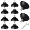 10-Pack Non-Slip Replacement Gripper Cups - Compatible with Arcmate EZ Reacher, Heavy Duty Rubber Tips with Locknuts & Washers for Outdoor view 1