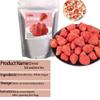 DAMAICHUHAI Dried Strawberries,Freeze Strawberries, Fruit,The Whole Freeze-Dried Strawberry has a Rich Fruity Aroma in Every Bite,202g/7oz. view 2