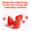 DAMAICHUHAI Dried Strawberries,Freeze Strawberries, Fruit,The Whole Freeze-Dried Strawberry has a Rich Fruity Aroma in Every Bite,202g/7oz. view 4