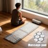 Sollee Massager Pad,Roll Up Compact Ergonomic Mat - Massage Chair Pad,for Family Friends Men Women Adults Travel Indoor Outdoor view 3