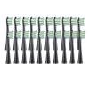 20PCS Replacement Brush Heads, Compatible for Oclean, Flow/X PRO Elite/X/One/Z1/F1Electric ToothbrushVacuum Sealed Bristle Heads(20 pcs Black)