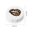 fkgvwo Contact Lens Container Leopard Mouth Travel Contact Lens Box with Mirror Tweezers Solution Bottle view 2