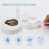 fkgvwo Contact Lens Container Leopard Mouth Travel Contact Lens Box with Mirror Tweezers Solution Bottle view 3