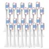 20/50PCS PCS Replacement Brush Heads, Compatible for XIAOMI, T300/T500/T700 Deep Cleaning Soft Bristle Electric Toothbrush Nozzles(20WhiteBluePink) view 1