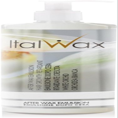 Italwax After Wax Care Lotion - 500ml (16.95fl.oz) - Hair Growth Retardant - White Orchid - Moisturizing and removing waxing residues