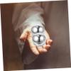 Abaodam Metal Hand Fitness Balls 50mm Set of 2 Hollow Baoding Massage Rolling Balls for Hand Exercise Stress Relief and Physical Therapy in Health Care view 3