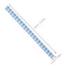 Didiseaon Reusable Blue Food Wrapper Paper Roll Non-stick and Oilproof Sandwich Wrap Paper for Kitchen and Food Preservation view 2