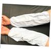 Alipis 3 Pairs White Pvc Oversleeve Oilproof Arm Sleeves Lightweight Protective Sleeve Covers for Kitchen and Cleaning Use Suitable for Women and Men view 2