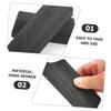 Cabilock Beard Trimming Hair Catcher Beard Hair Brush 3Pcs Hard Sponge 12.5X4.5X3.7Cm Fashionable Versatile Design for Men and Cleaning Sink Use view 3