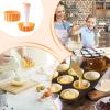 Tiajingzi Mini Tart Mold - Pie Pastry Dough Tamper,Non Stick Reusable Maker for Cake Cheesecake Cookie Gelatin Tartlet Muffin Baking Pudding view 4