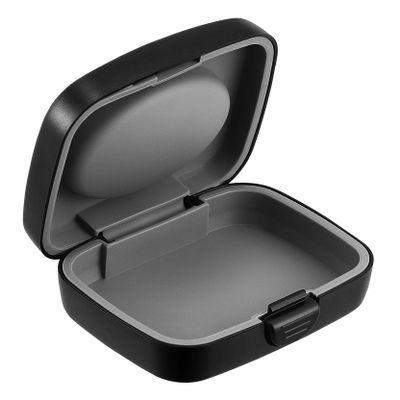 YARNOW Hearing Aid Storage Box Portable Hard Case for Outdoor Use Shockproof Protection for Small Hearing Aid