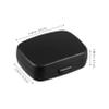 YARNOW Hearing Aid Storage Box Portable Hard Case for Outdoor Use Shockproof Protection for Small Hearing Aid view 2