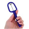 ADOCARN 4pcs Tongue Trainer Set for Adults Portable Oral Muscle Exerciser Speech Therapy Tool Blue U-Shaped Plastic Tongue Tip Trainer for Speech Clarity and Flexibility view 4