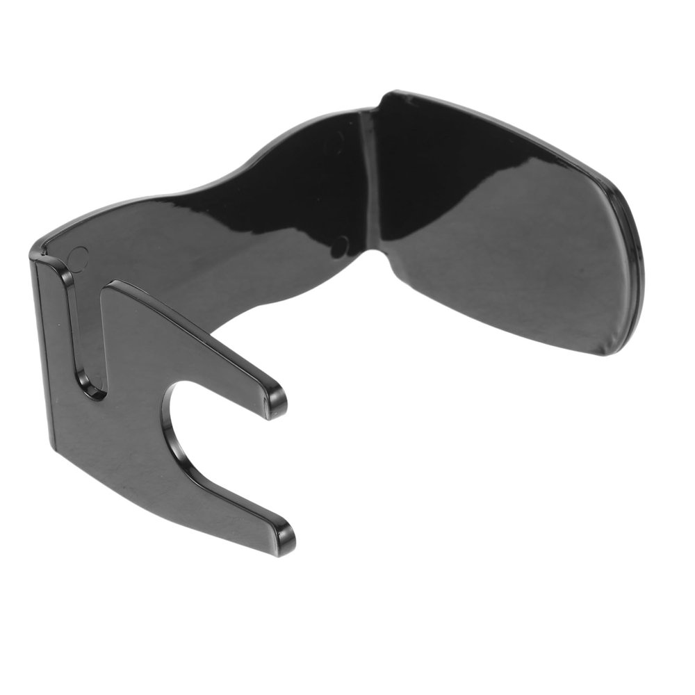 ABOOFAN Shaving Brush Display Stand Black Plastic Holder for Men's Grooming Tools and Compact Bathroom Storage