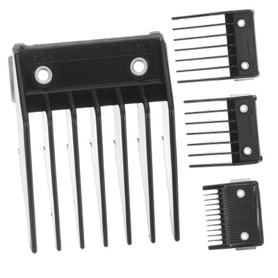 Cabilock 4Pcs Hair Trimmer Clipper Guards Anti-wear Cutting Guides with Buckle Limit for Precise Hair Control Suitable for Personal and Professional Use