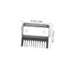 Cabilock 4Pcs Hair Trimmer Clipper Guards Anti-wear Cutting Guides with Buckle Limit for Precise Hair Control Suitable for Personal and Professional Use view 2
