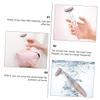 BIUDECO Rechargeable Electric Hair Trimmer for Women with Simple Operation, Abs Material Body Hair Designed for Personal and Professional Use on Legs and Underarms view 4