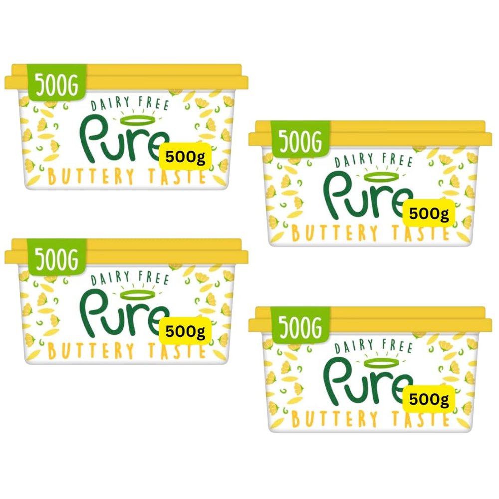 Dairy Free Buttery Spread 4x500G Pure (4x500g)