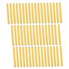 Reusable Acrylic Ice Cream Sticks, 50Pcs Black Craft Sticks for Candy Apple & Kids DIY Projects(Gold) view 1