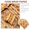SHINEOFI 500 Sheets Greaseproof Sandwich Paper and Food Basket Liners Made from Sturdy Paper, Oil-Proof and Waterproof for Picnics and Storing Leftovers, for Wrapping Bread and French view 4