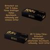 JGFWAT Dark Chocolate 120g (approx. 24 individual wrappers) | With 100% / 85% / 72% / 58% cocoa content, real cocoa butter, intense & rich flavor for chocolate lovers (100) view 2