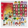 24 Days Countdown Christmas Box: 24Pcs Handmade Crochet Vegetables/Fruits/Animals with Positive Quotes,Emotional Support Advent Calendar 2025,Christmas Gifts,Countdown Gift Boxes,Gift for her view 1