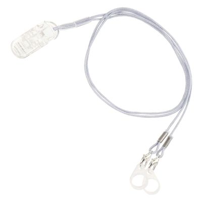 VILLFUL Anti-lost Hearing Aid Clip with Abs Nylon Lanyard Bte Protector Fixation Cord for Seniors and Portable Drop-resistant Strap with Carry Case Easy to Attach and Adjust