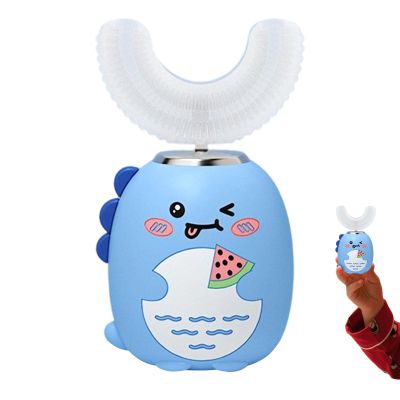 U Shaped Toothbrush Kids 120-Second Timer 3 Modes
